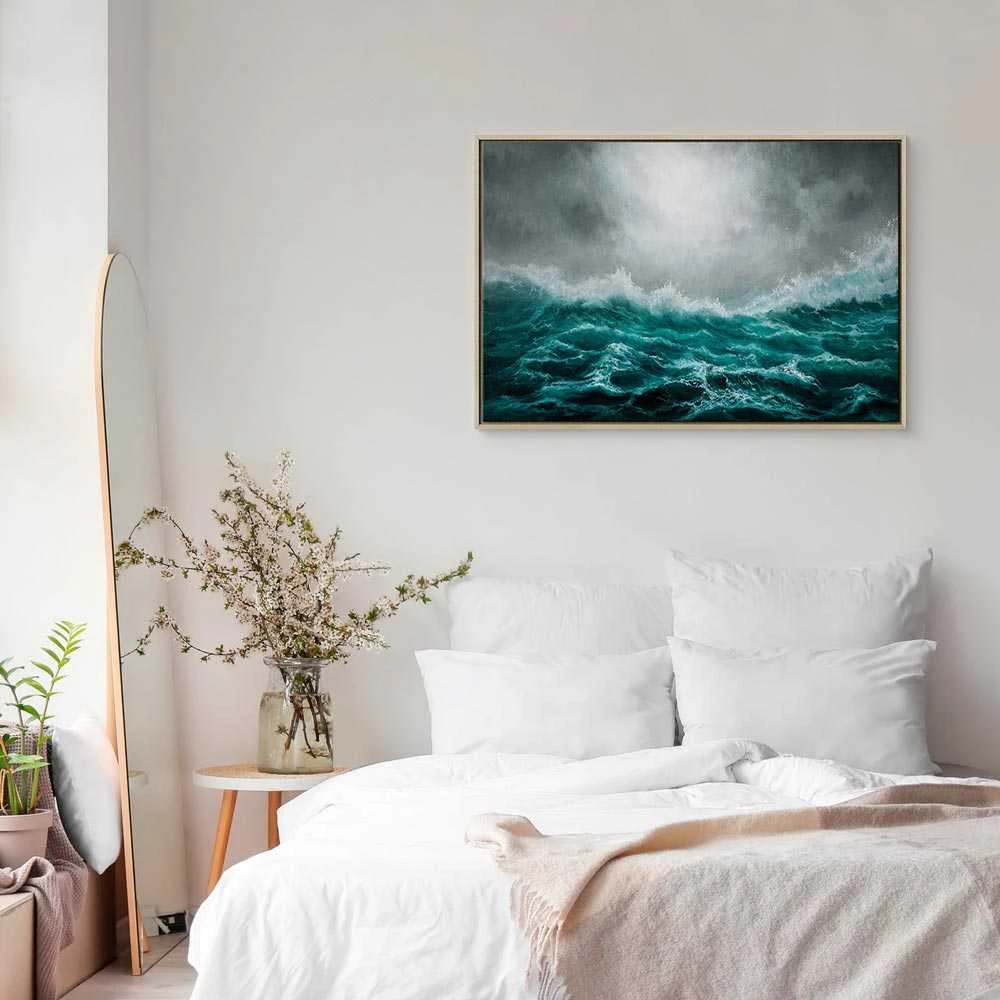 Artgeist Paveikslas - Restless Ocean (1 Part) Wide