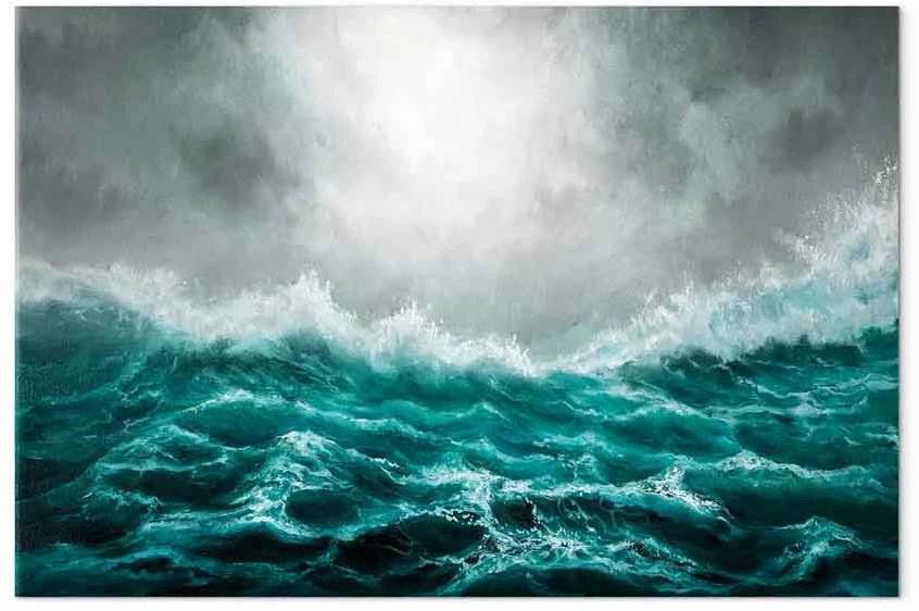 Artgeist Paveikslas - Restless Ocean (1 Part) Wide