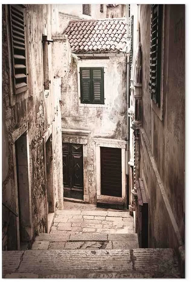 Artgeist Paveikslas - Retro Alley (1 Part) Vertical