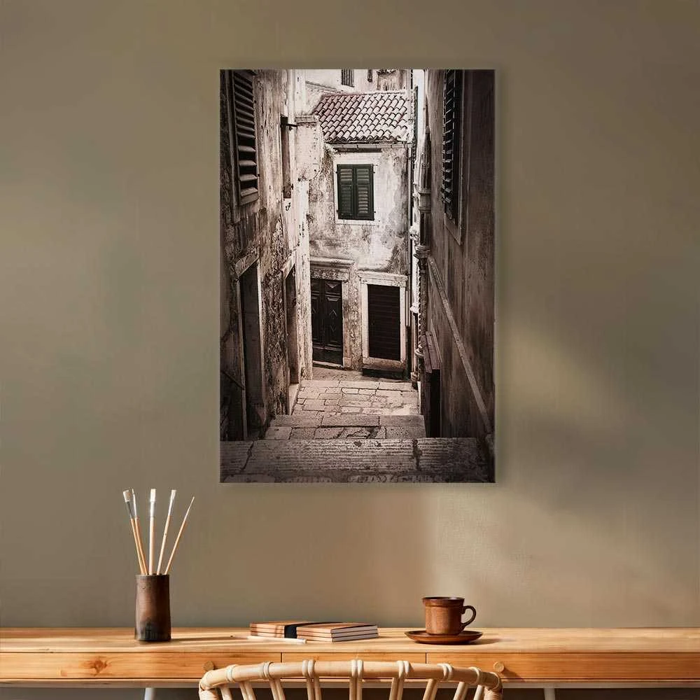 Artgeist Paveikslas - Retro Alley (1 Part) Vertical