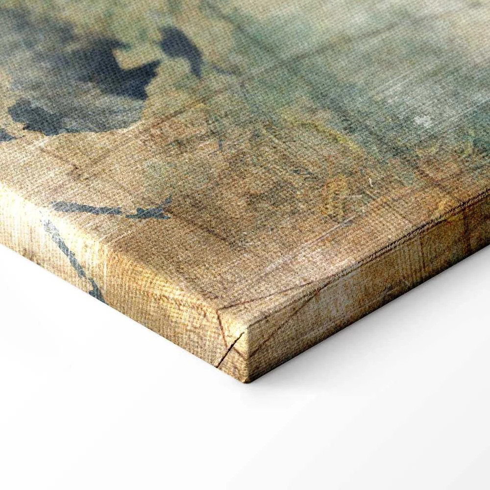Artgeist Paveikslas - Retro Map (5 Parts) Narrow