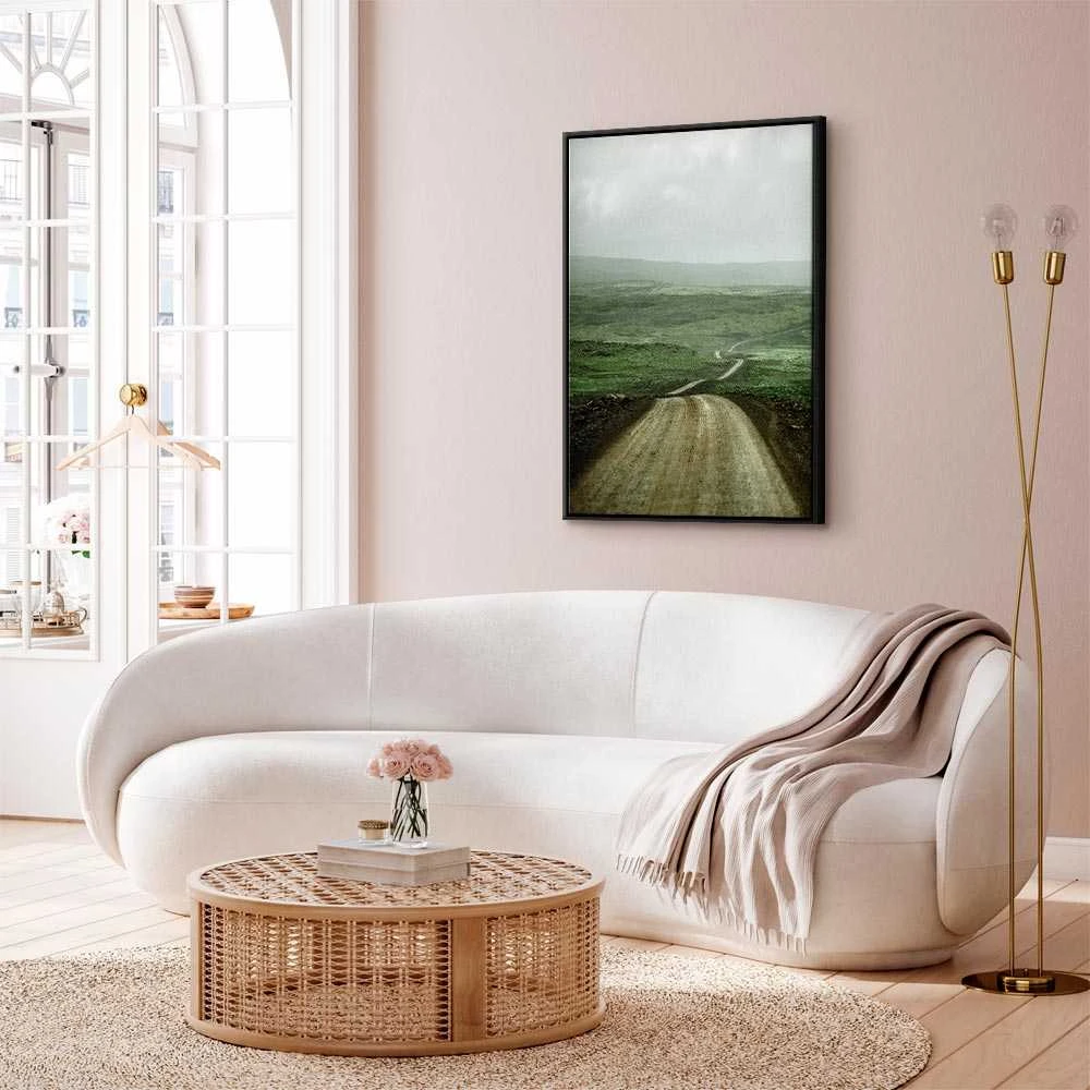 Artgeist Paveikslas - Road Across the Plains (1 Part) Vertical