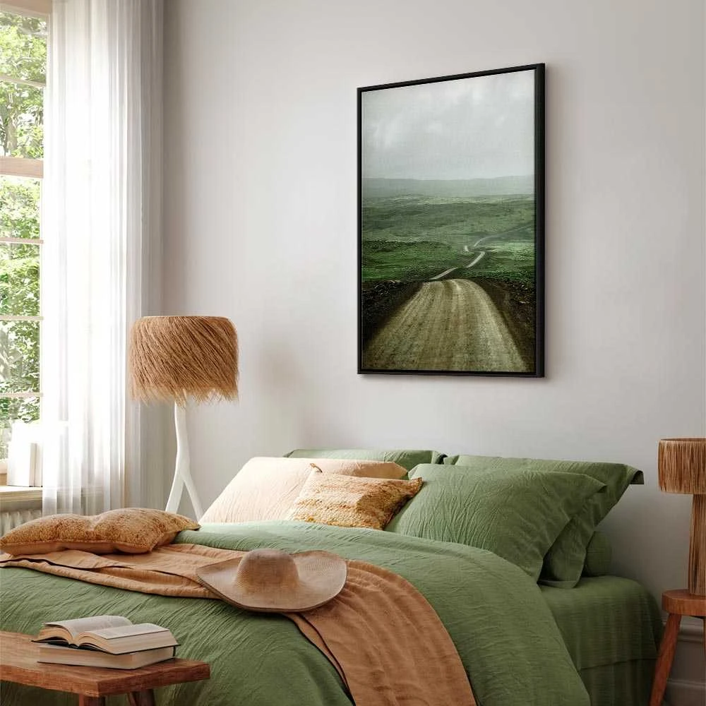 Artgeist Paveikslas - Road Across the Plains (1 Part) Vertical