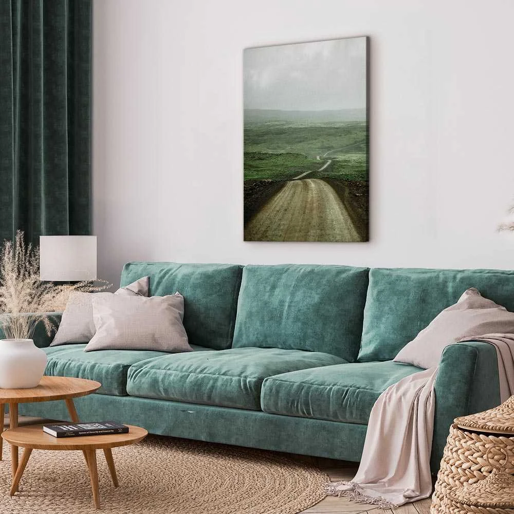 Artgeist Paveikslas - Road Across the Plains (1 Part) Vertical