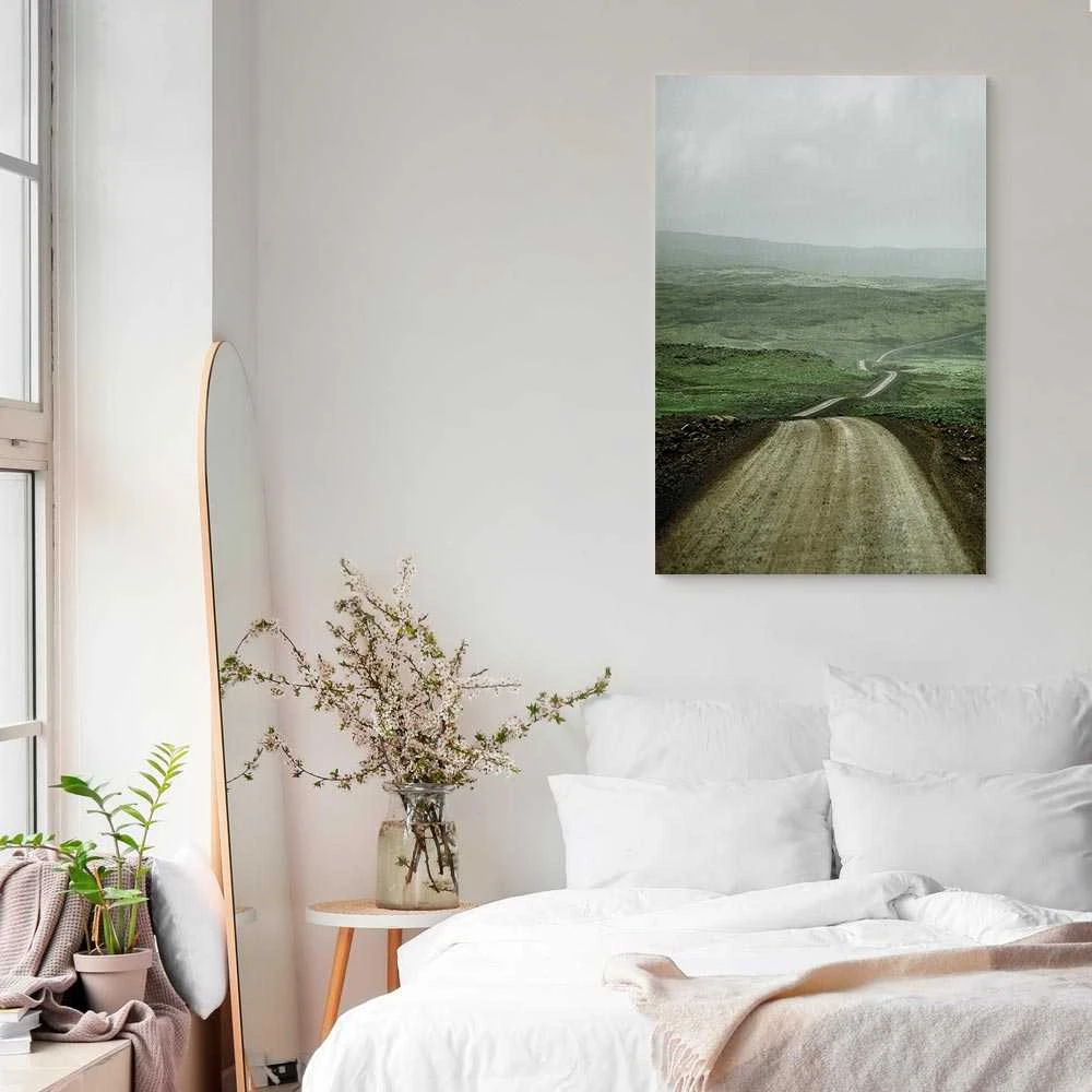 Artgeist Paveikslas - Road Across the Plains (1 Part) Vertical