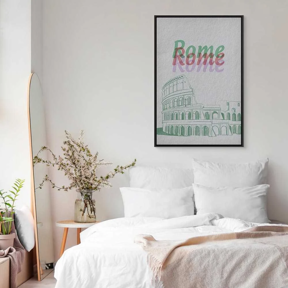 Artgeist Paveikslas - Rome in Watercolours (1 Part) Vertical