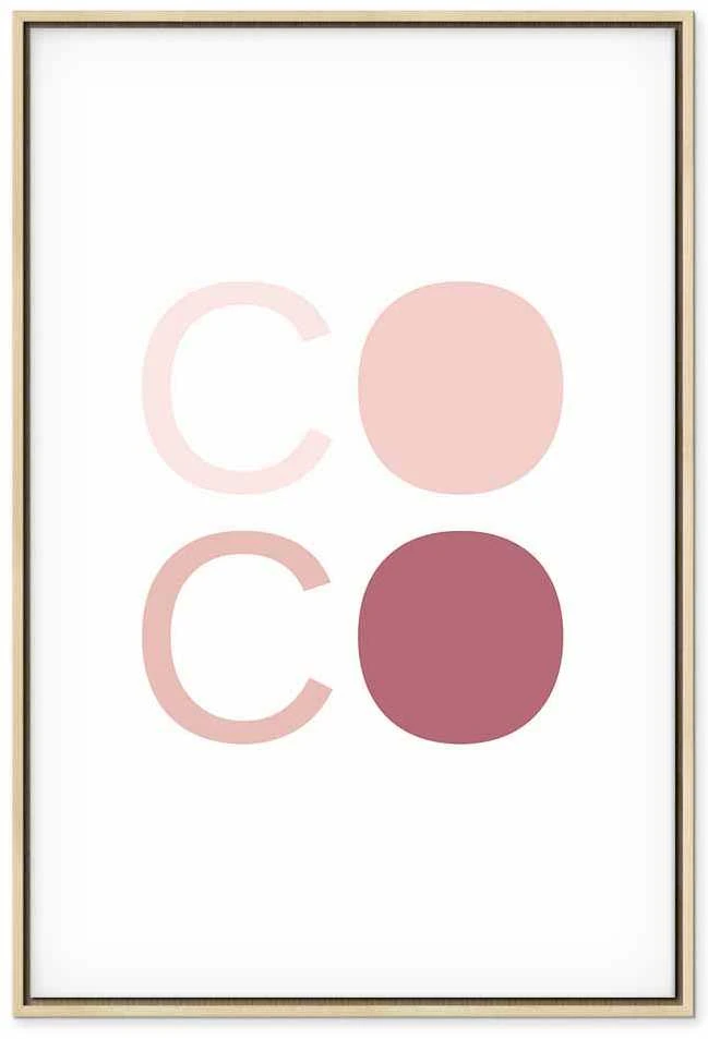 Artgeist Paveikslas - Rožinė Coco (1 Part) Vertical