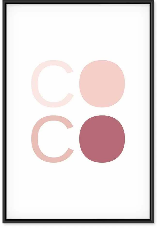 Artgeist Paveikslas - Rožinė Coco (1 Part) Vertical