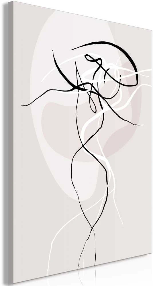 Artgeist Paveikslas - rusvai gelsvas Energy (1 Part) Vertical