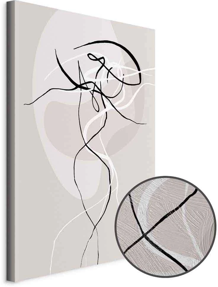 Artgeist Paveikslas - rusvai gelsvas Energy (1 Part) Vertical