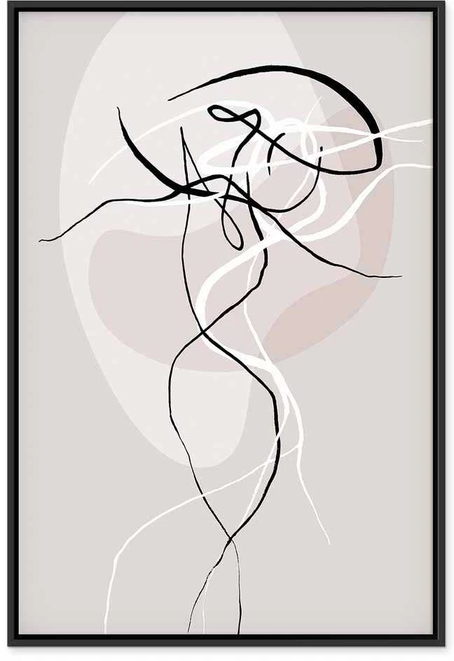 Artgeist Paveikslas - rusvai gelsvas Energy (1 Part) Vertical