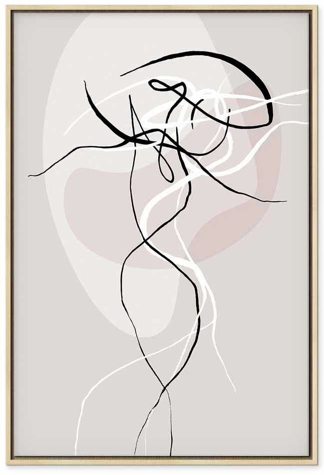 Artgeist Paveikslas - rusvai gelsvas Energy (1 Part) Vertical