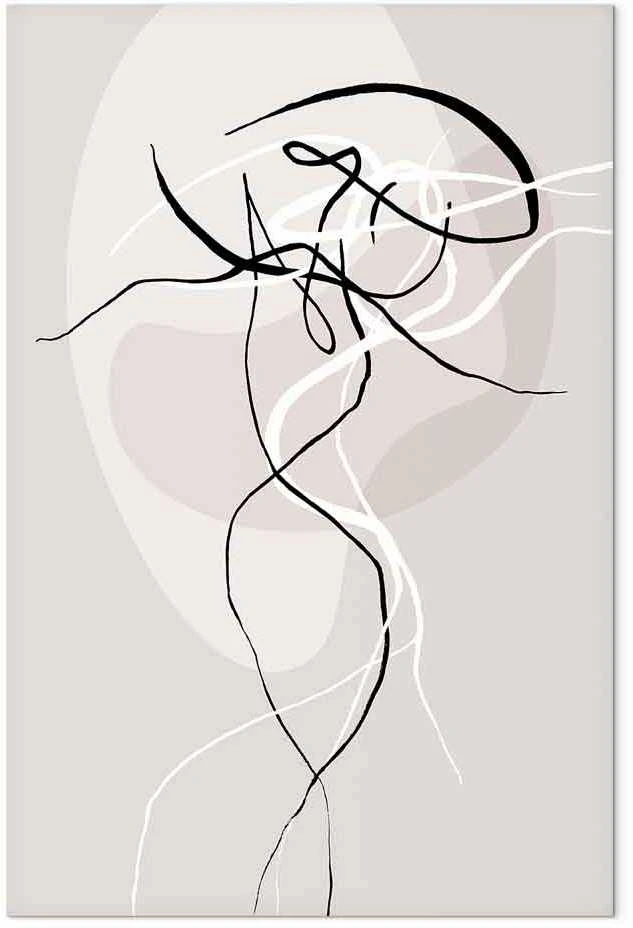 Artgeist Paveikslas - rusvai gelsvas Energy (1 Part) Vertical