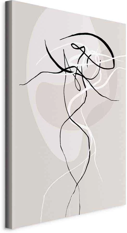 Artgeist Paveikslas - rusvai gelsvas Energy (1 Part) Vertical