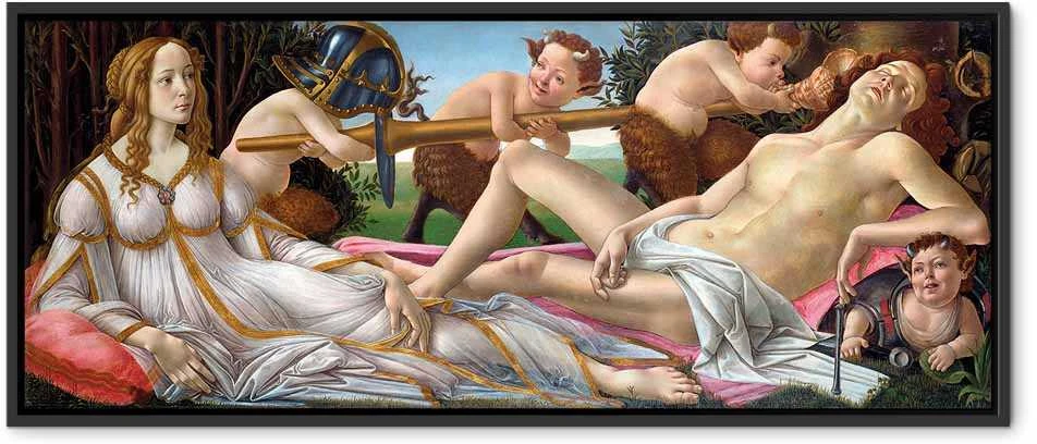 Artgeist Paveikslas - Sandro Botticelli – Venus and Mars