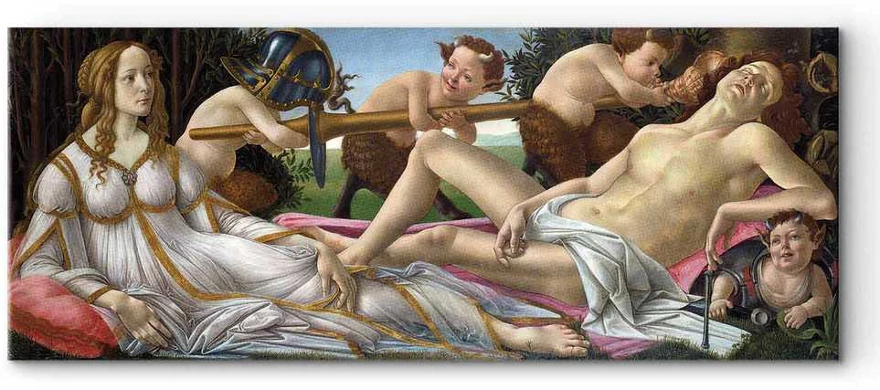 Artgeist Paveikslas - Sandro Botticelli – Venus and Mars