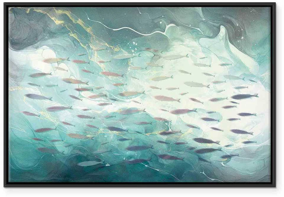 Artgeist Paveikslas - School of small fish