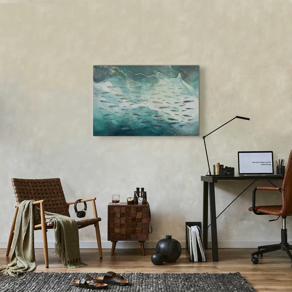 Artgeist Paveikslas - School of small fish