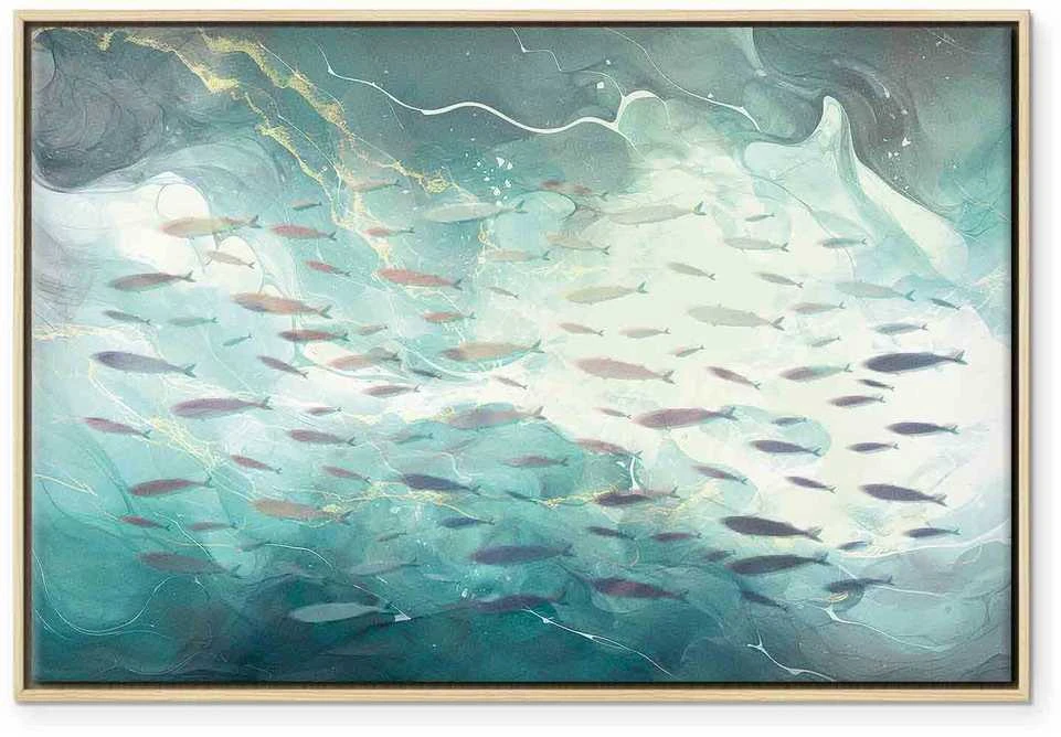Artgeist Paveikslas - School of small fish