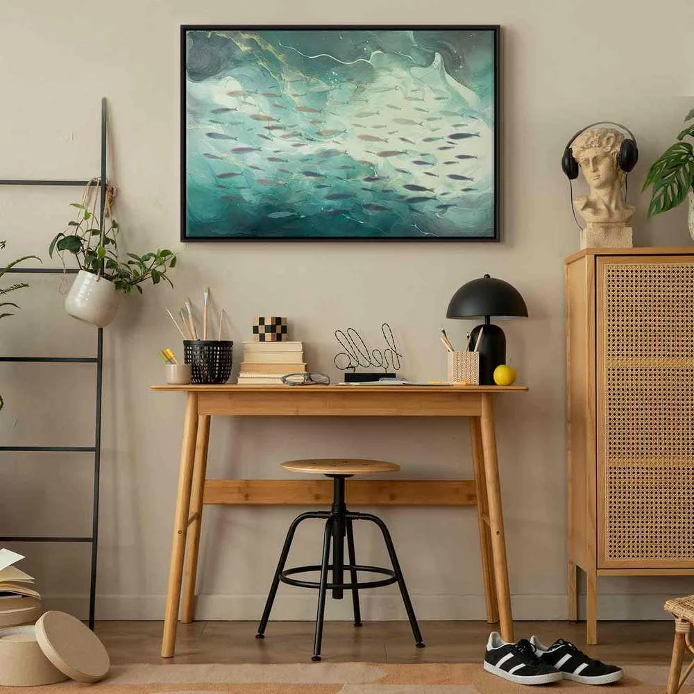 Artgeist Paveikslas - School of small fish