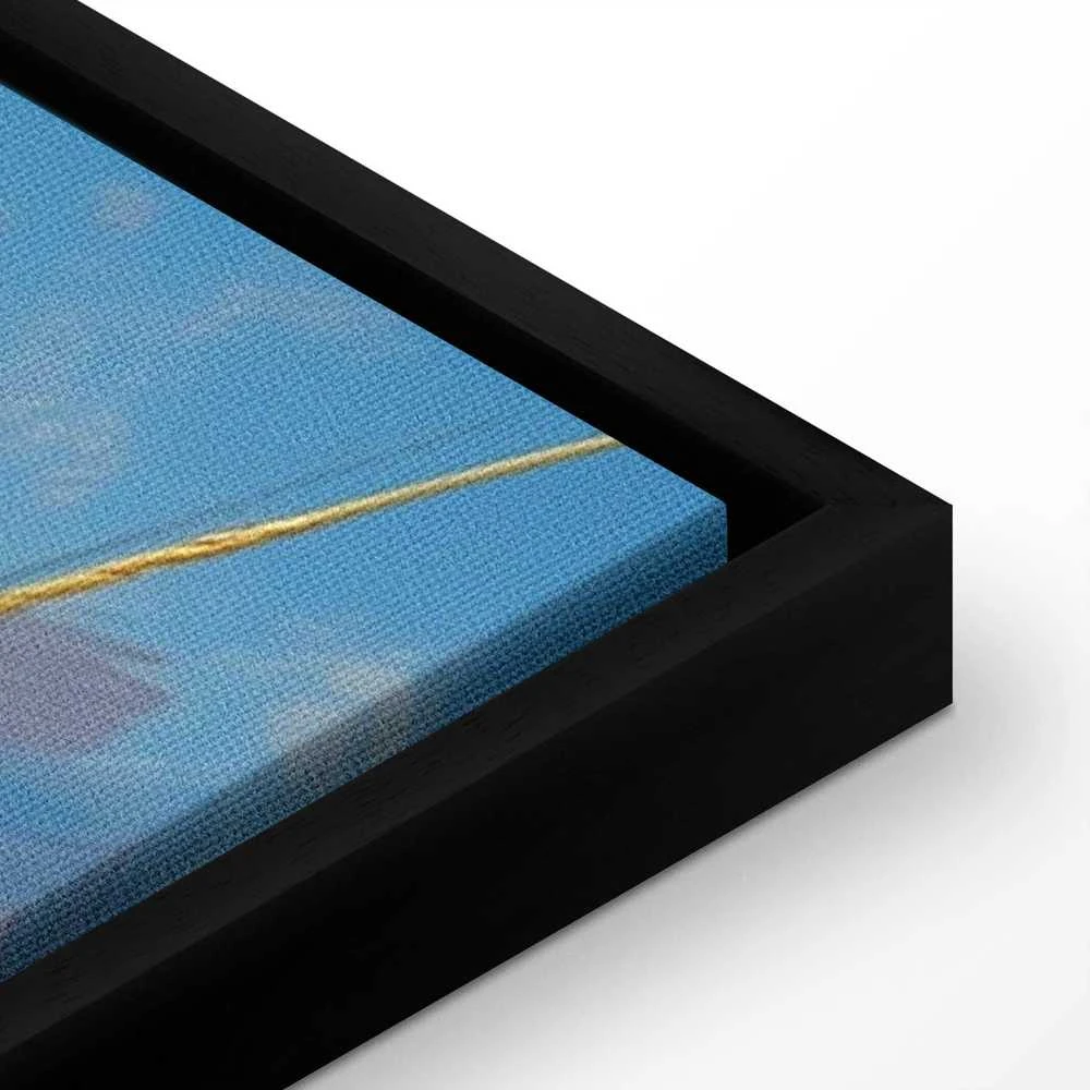 Artgeist Paveikslas - Seascape – wildflowers and a view of the rough sea