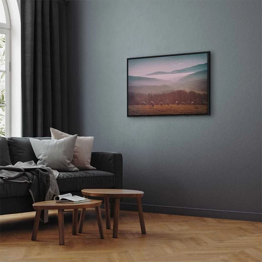 Artgeist Paveikslas - Sheep in Mountain Landscape (1-part) - Animals in Nature