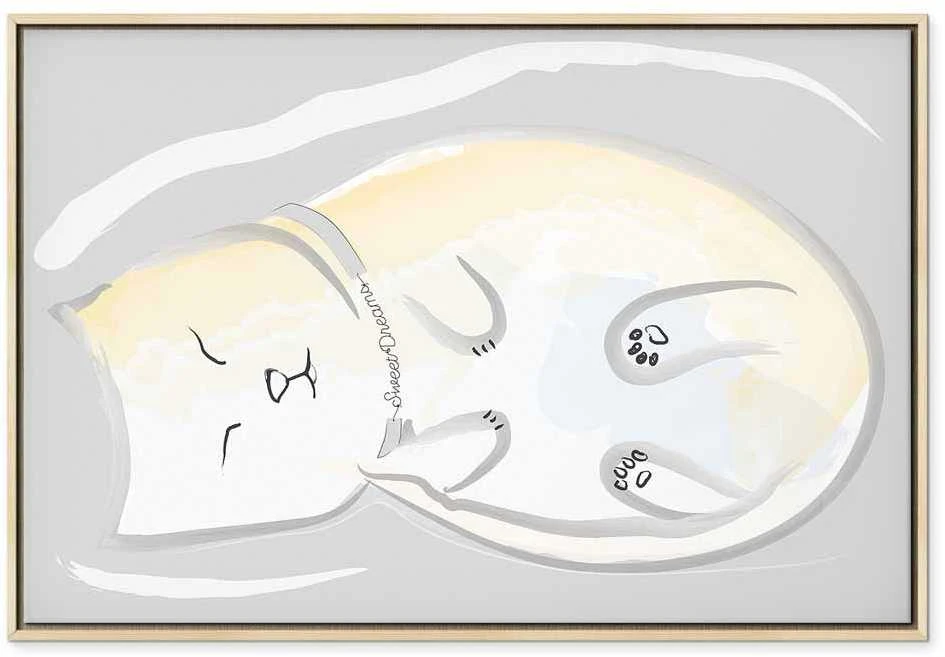Artgeist Paveikslas - Sleepy Kitty (1 Part) Vertical