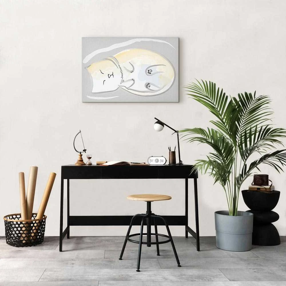 Artgeist Paveikslas - Sleepy Kitty (1 Part) Vertical