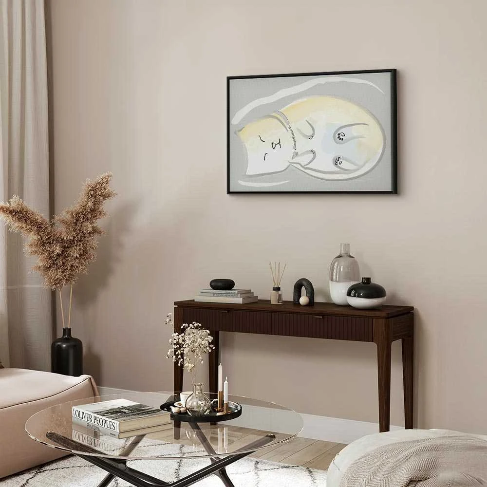 Artgeist Paveikslas - Sleepy Kitty (1 Part) Vertical