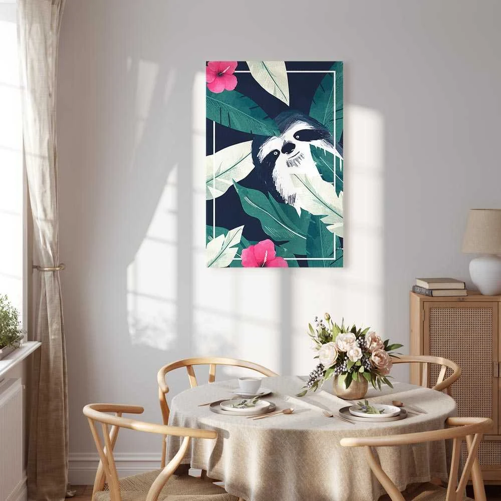 Artgeist Paveikslas - Sloth in the Tropics (1 Part) Vertical