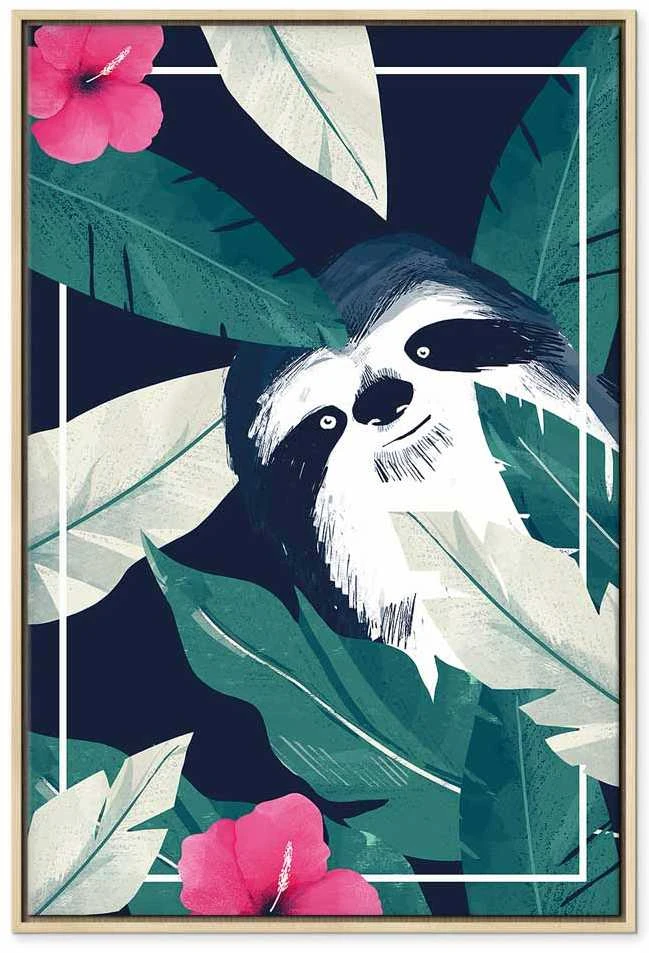 Artgeist Paveikslas - Sloth in the Tropics (1 Part) Vertical
