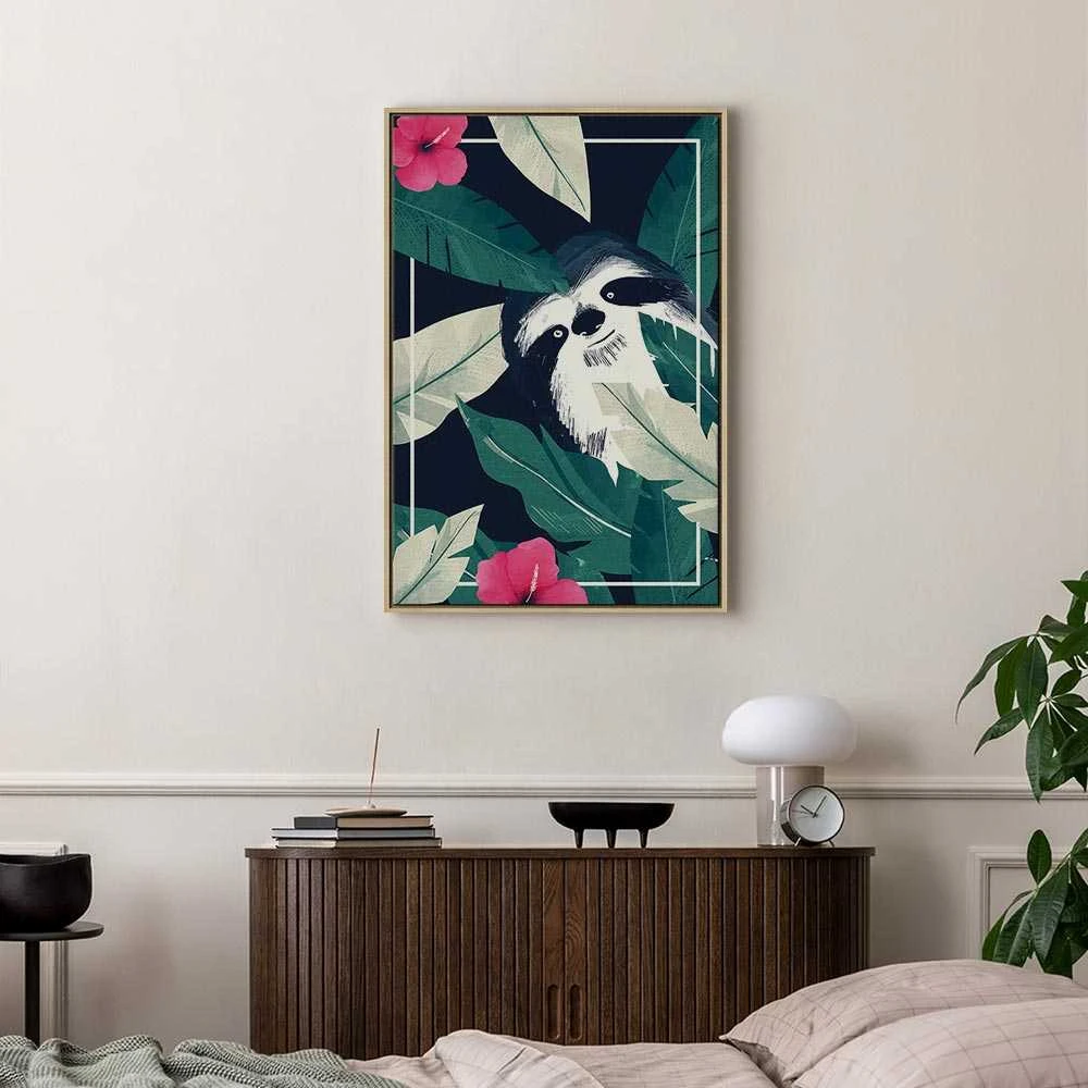 Artgeist Paveikslas - Sloth in the Tropics (1 Part) Vertical