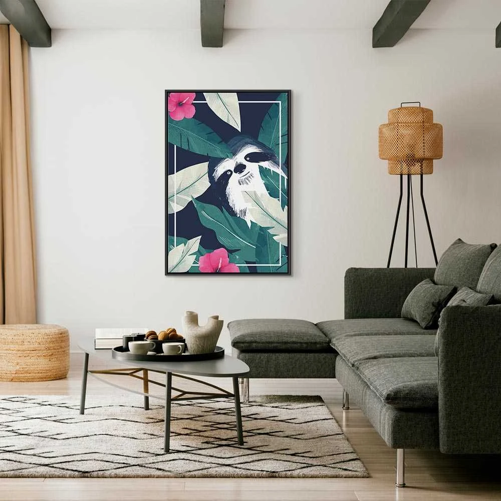 Artgeist Paveikslas - Sloth in the Tropics (1 Part) Vertical