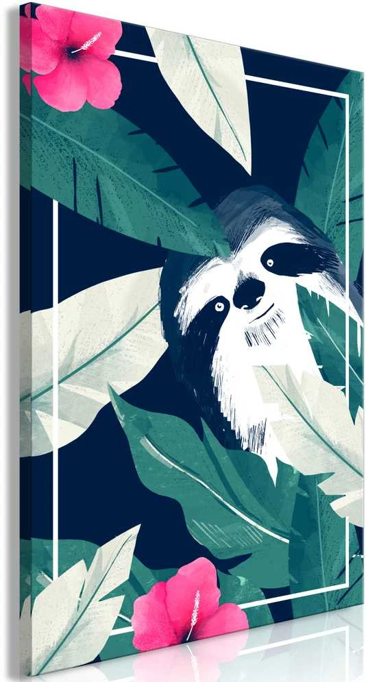 Artgeist Paveikslas - Sloth in the Tropics (1 Part) Vertical