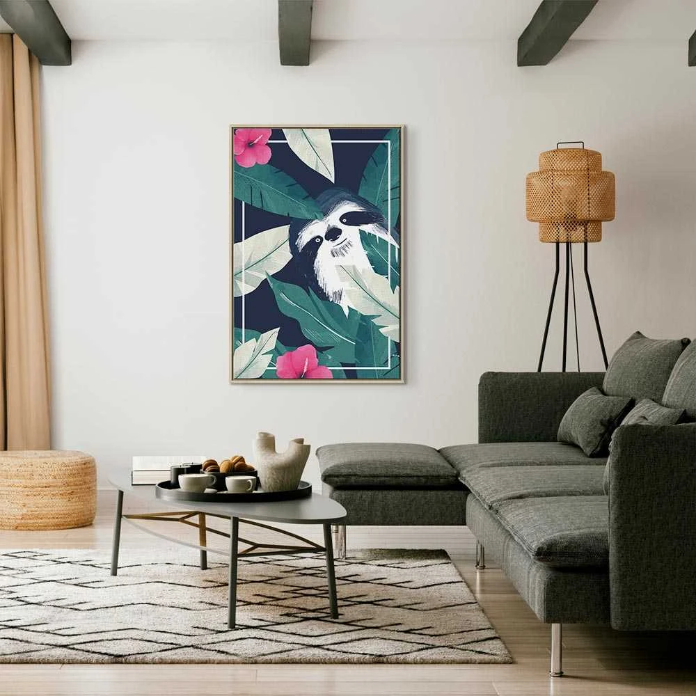 Artgeist Paveikslas - Sloth in the Tropics (1 Part) Vertical