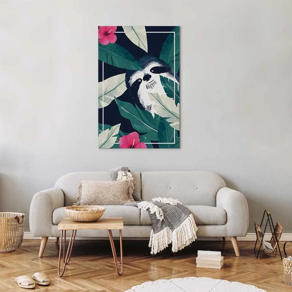 Artgeist Paveikslas - Sloth in the Tropics (1 Part) Vertical