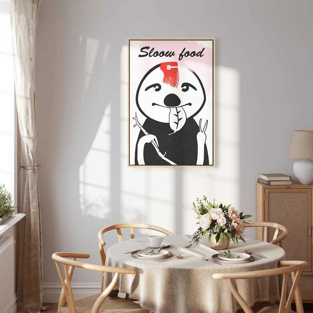 Artgeist Paveikslas - Sloth Trendsetter (1 Part) Vertical