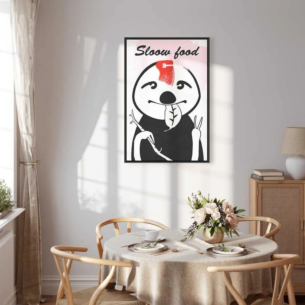 Artgeist Paveikslas - Sloth Trendsetter (1 Part) Vertical