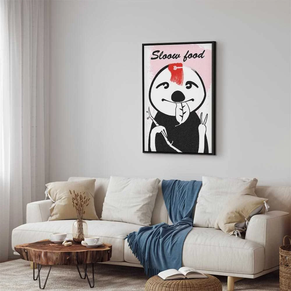 Artgeist Paveikslas - Sloth Trendsetter (1 Part) Vertical