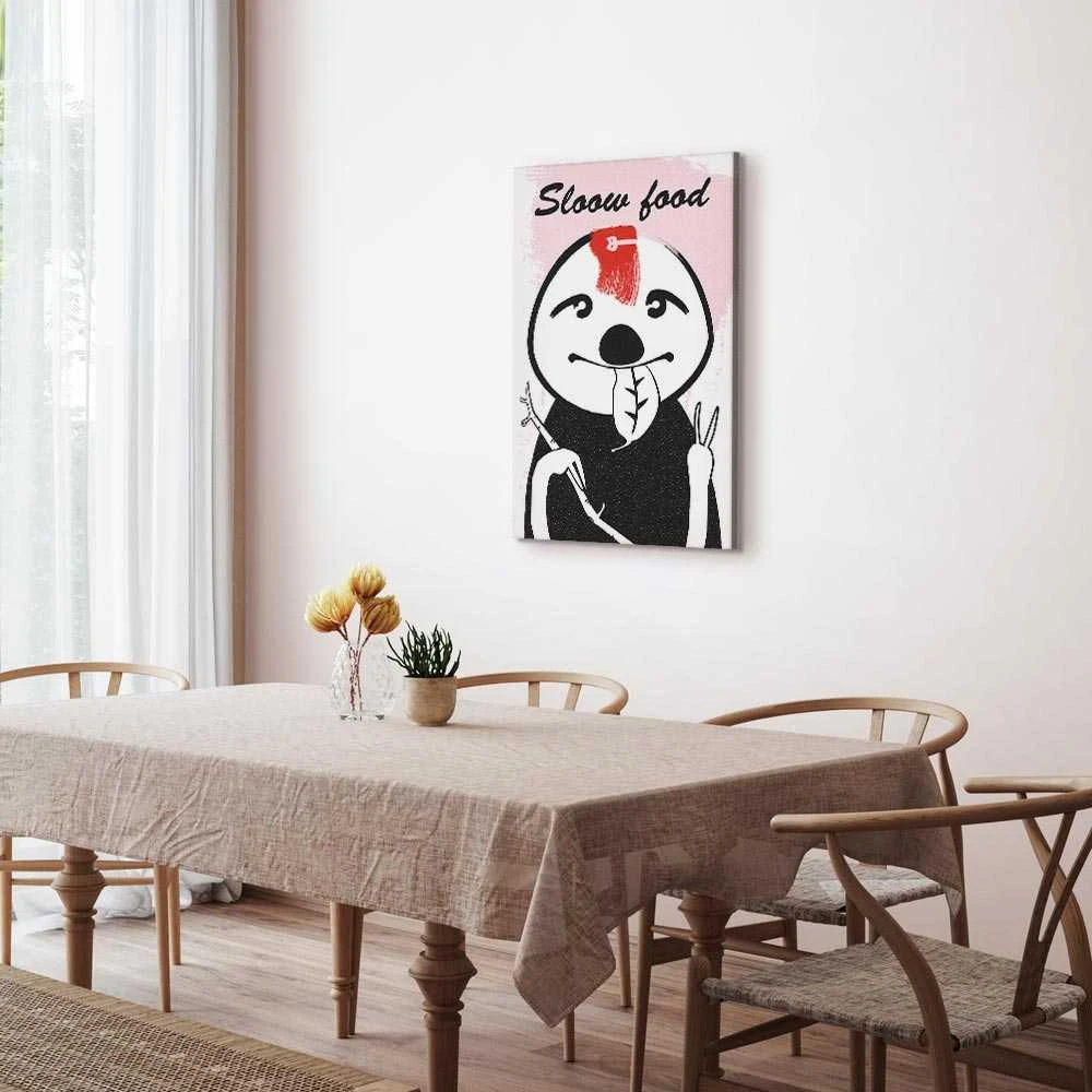 Artgeist Paveikslas - Sloth Trendsetter (1 Part) Vertical