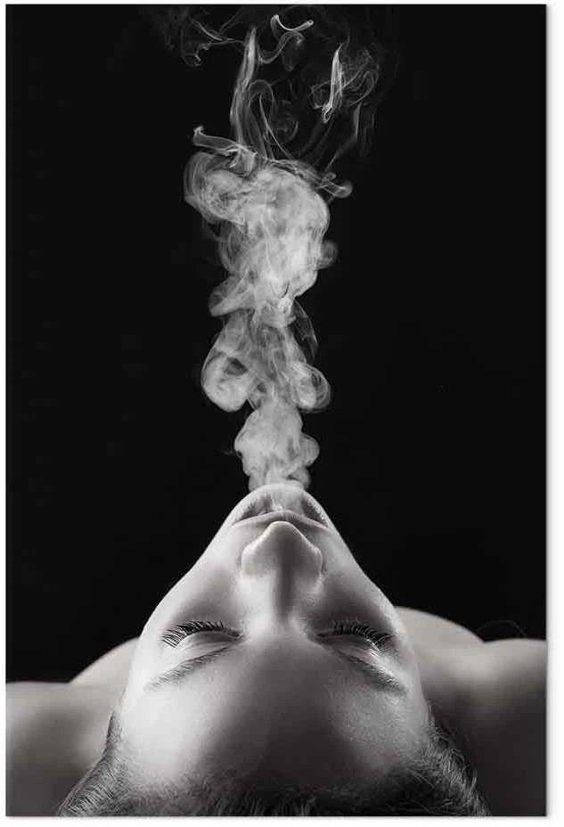 Artgeist Paveikslas - Smoke Cloud (1 Part) Vertical