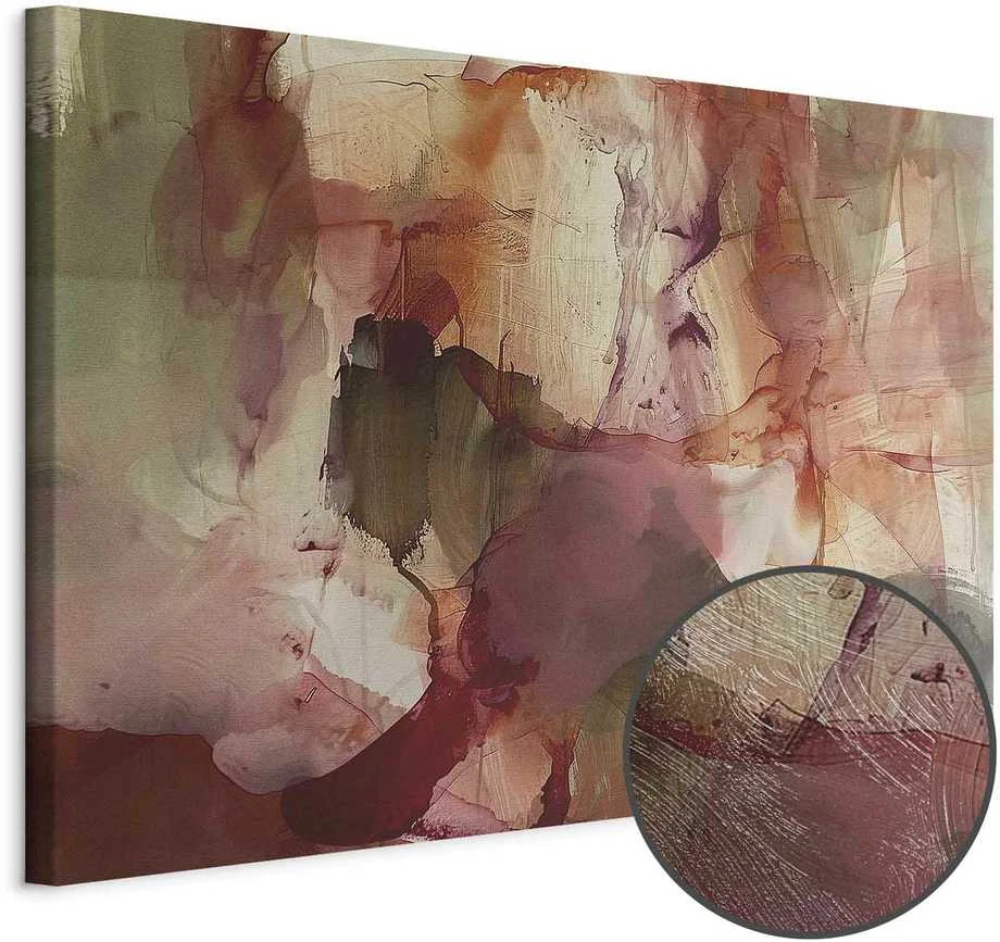 Artgeist Paveikslas - Spring composition – transparencies and forms in watercolor style