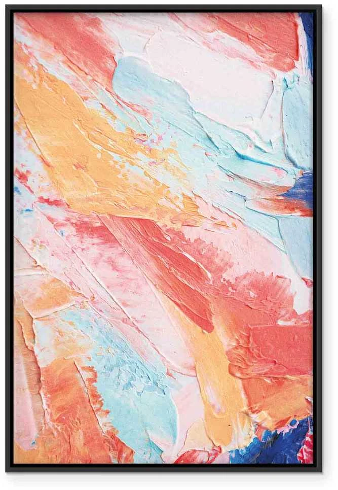 Artgeist Paveikslas - Spring Shades - A Colorful Mix of Warm and Cool Tones on Canvas