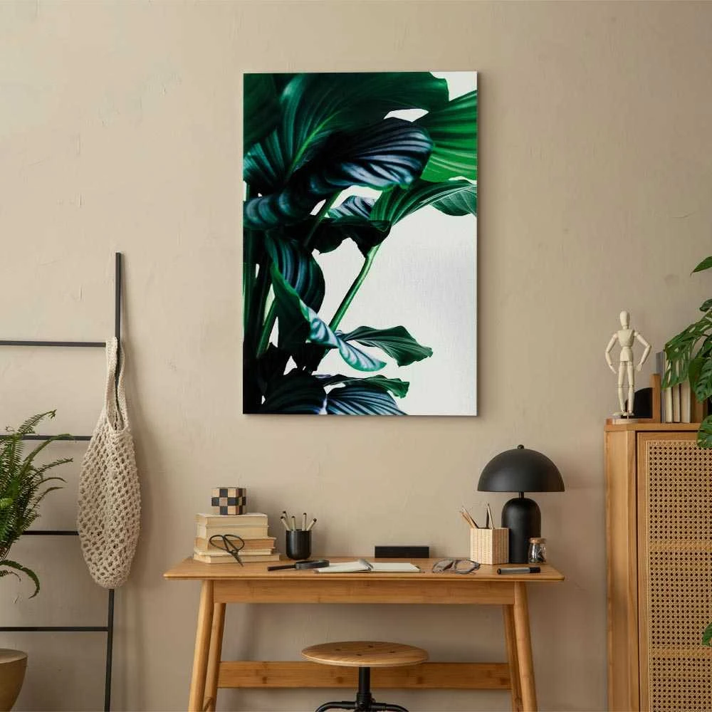 Artgeist Paveikslas - Springy Leaves (1 Part) Vertical