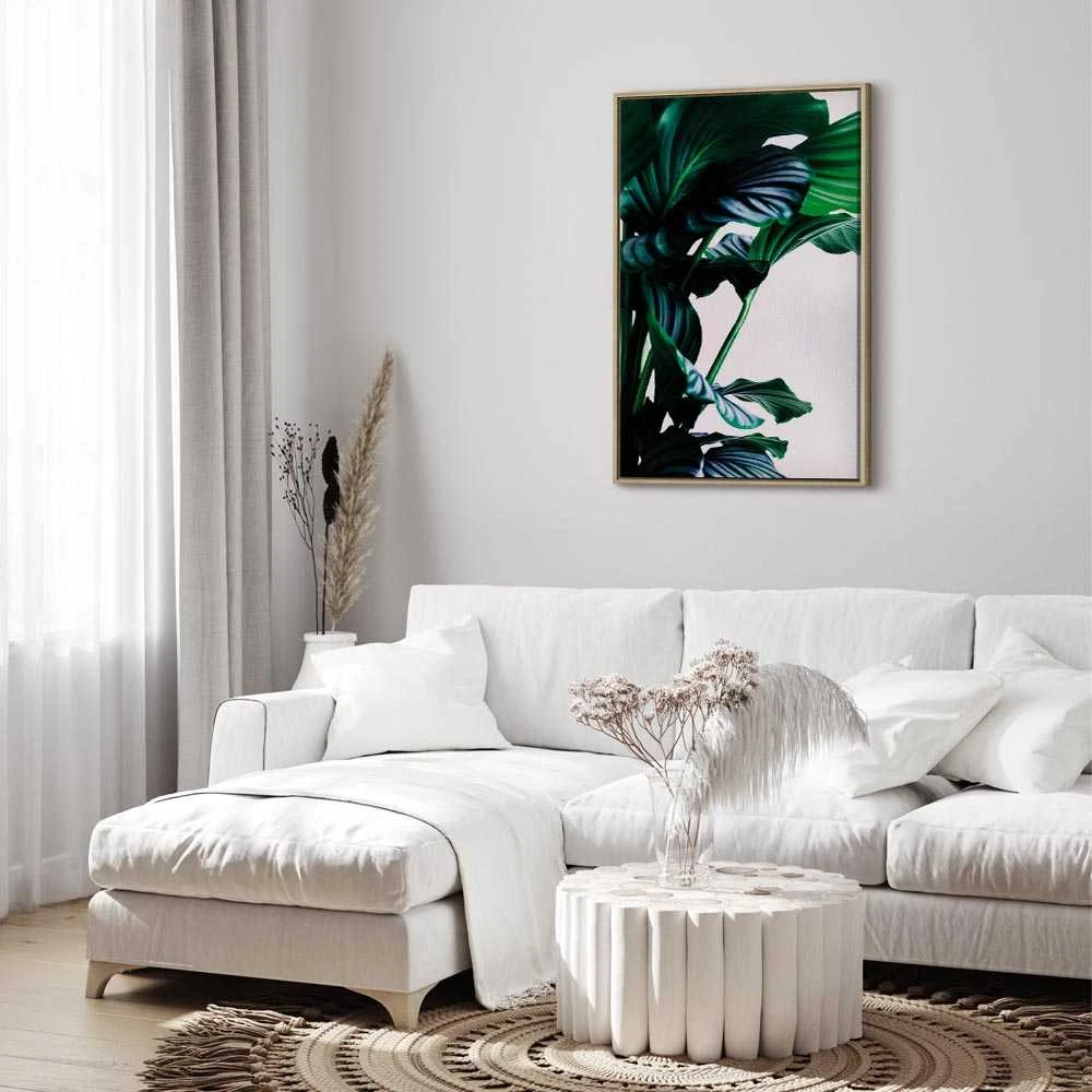 Artgeist Paveikslas - Springy Leaves (1 Part) Vertical