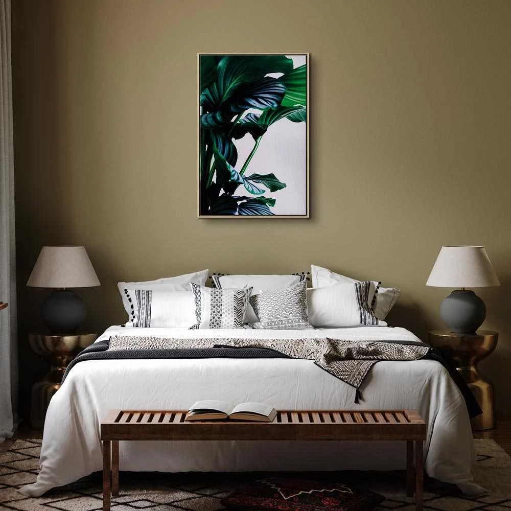 Artgeist Paveikslas - Springy Leaves (1 Part) Vertical