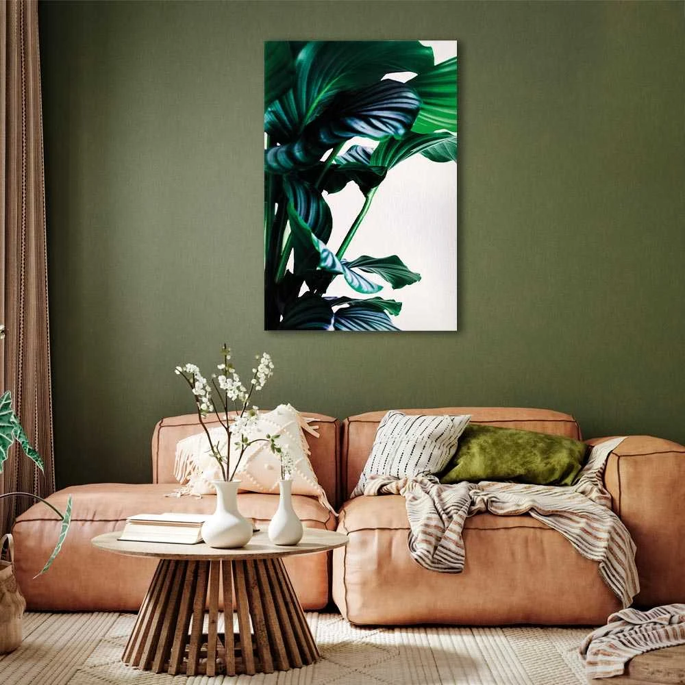 Artgeist Paveikslas - Springy Leaves (1 Part) Vertical