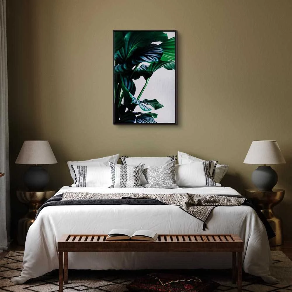 Artgeist Paveikslas - Springy Leaves (1 Part) Vertical