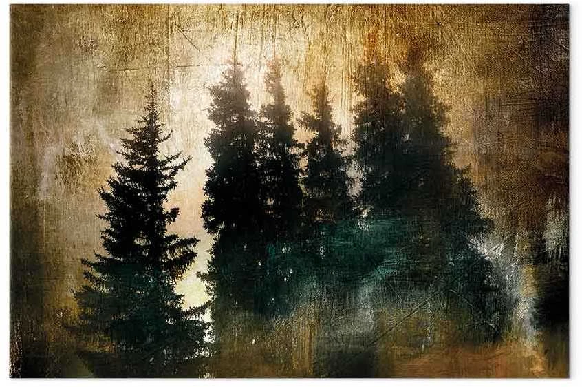Artgeist Paveikslas - Stately Spruces (1 Part) Wide