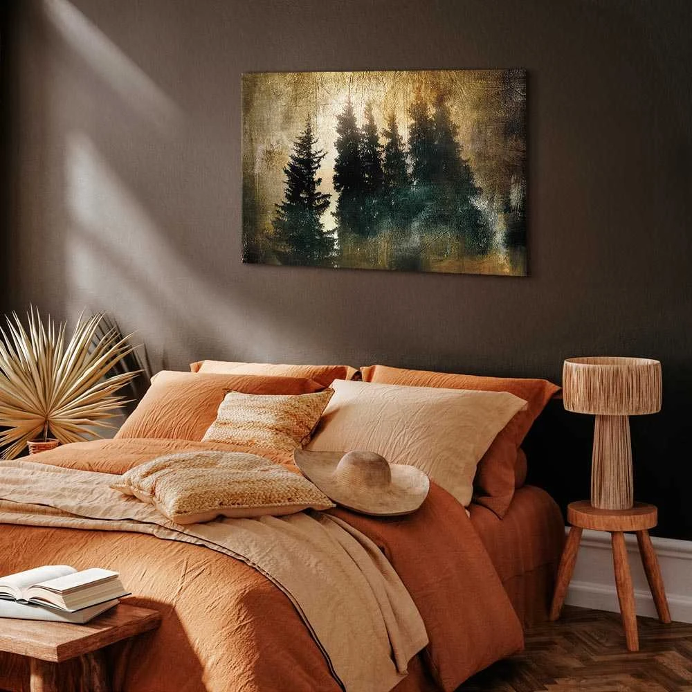 Artgeist Paveikslas - Stately Spruces (1 Part) Wide